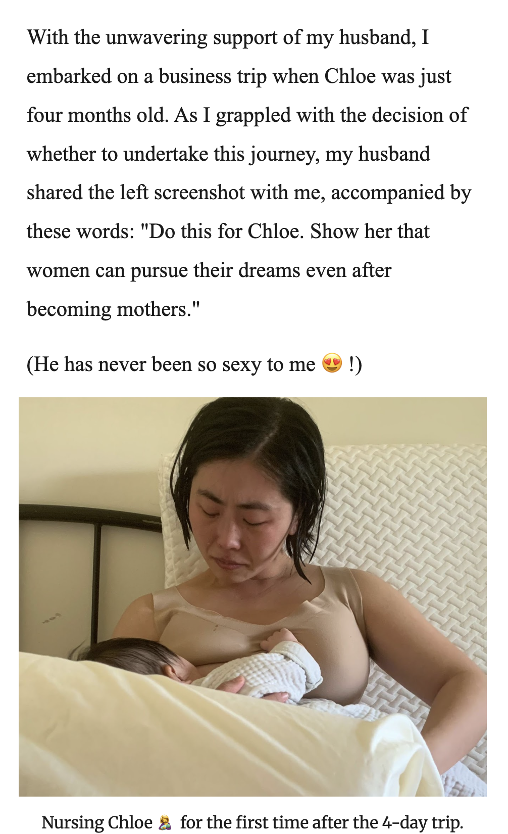 Newborn foot in hand